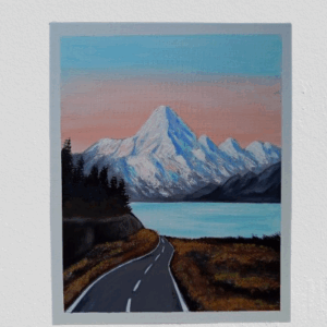 Camino a las Montañas – Lámina Acrílico 24×30