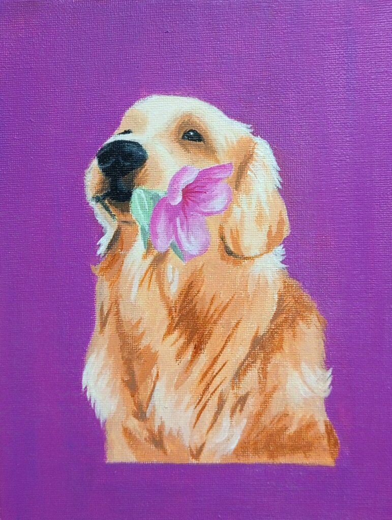 Retrato perro
